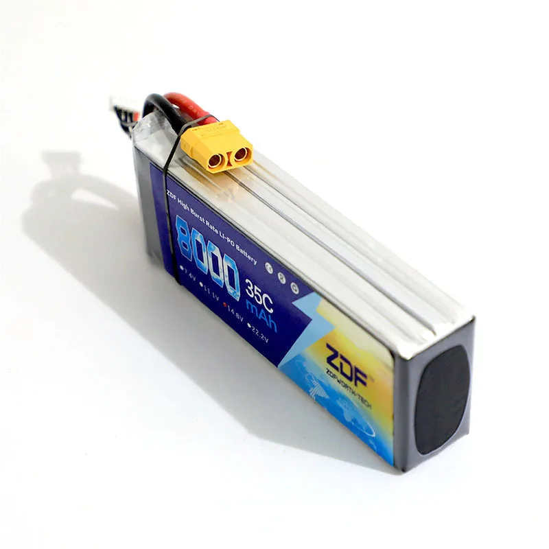 Аккумулятор Lipo ZDF 14 8 в 8000 мАч 35C-70C | Игрушки и хобби
