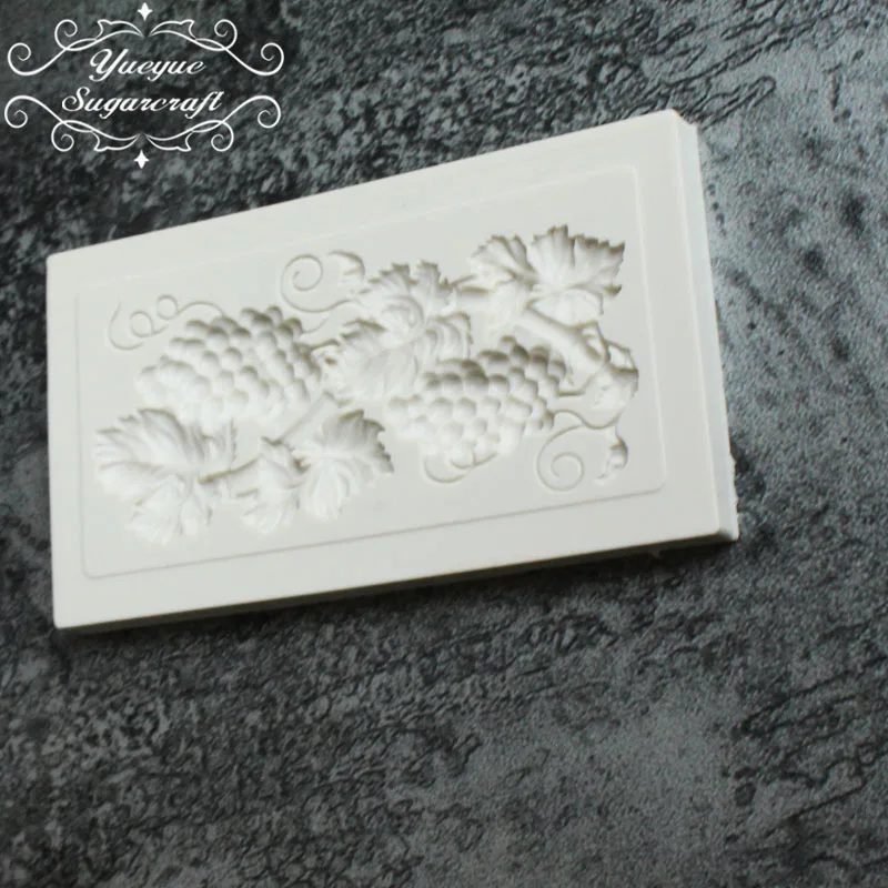 Yueyue Sugarcraft силиконовая форма для винограда помадка инструменты украшения торта
