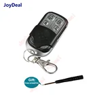 Беспроводной пульт дистанционного управления 433 МГц 4 канала RF с кодом обучения для электрических ворот гаражных дверей брелок выключатель света 1527 МГц передатчик