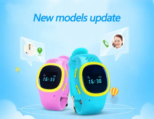 Дети Bluetooth SmartWatch GPS трекер sos вызов Семья циферблат двусторонний разговор Anti
