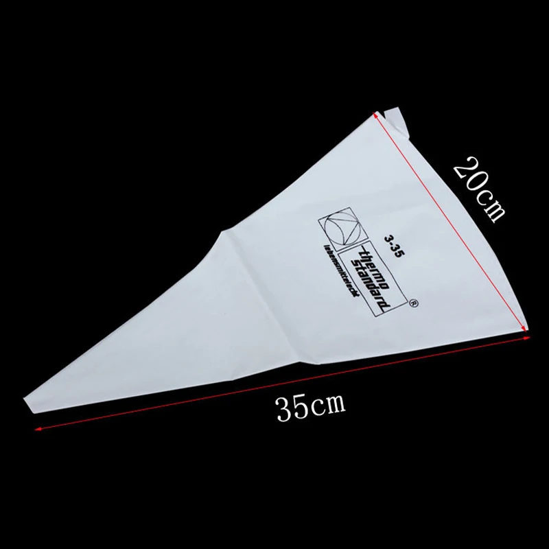 35cm Многоразовый кондитерский мешок 60/55/50/46/40/35 см Еда Класс хлопка выпечки, кондитерский мешок для крема, декоративные насадки для кекс Кондитерские глазури сумка инструменты для украшения торта - Цвет: 35cm
