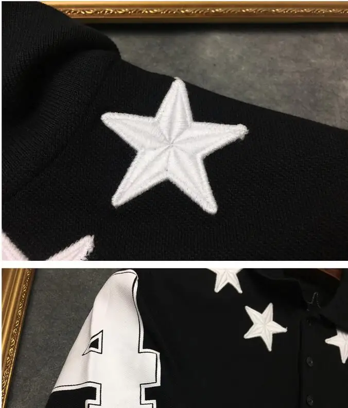 Мужская хлопковая рубашка-поло стильная в стиле хип-хоп для скейтборда с 7