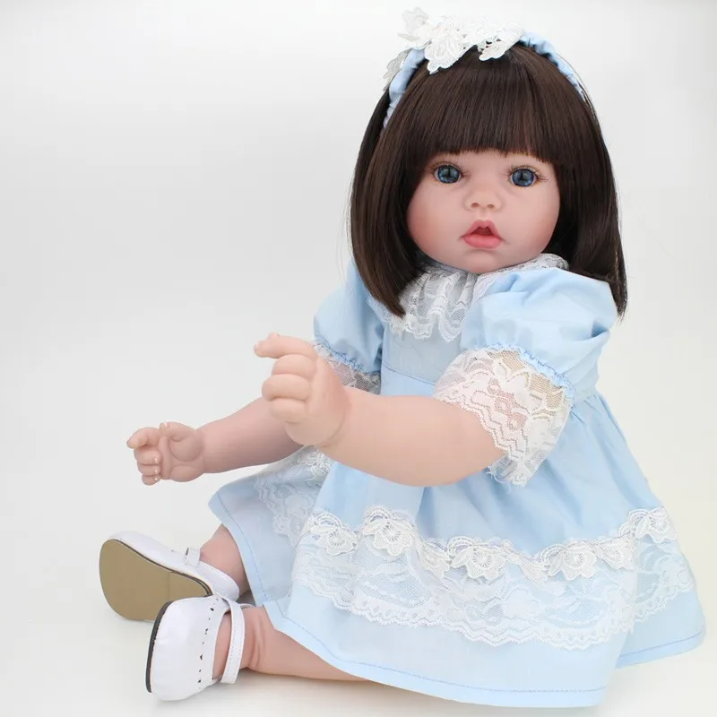 55 см силиконовые куклы для новорожденных Реалистичная Одежда &quotlifelike&quot