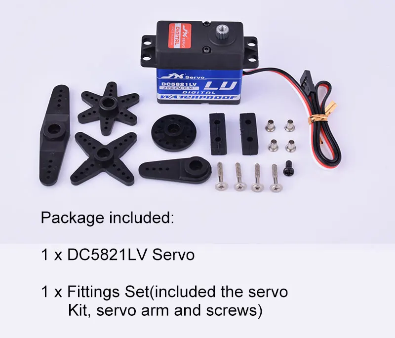 Для TRAXXAS 1/8 1/10 весы RC Car Buggy Crawler RC4WD TRX-4 SCX10 D90JX DC5821LV Servo 21 кг водонепроницаемый