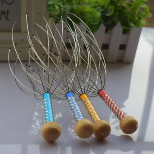 Металлический массажер для головы и шеи инструмент снятия стресса натяжения