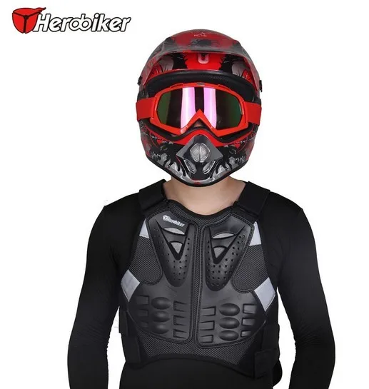 Куртка HEROBIKER для мотокросса бронированная мотоциклетная защита тела со