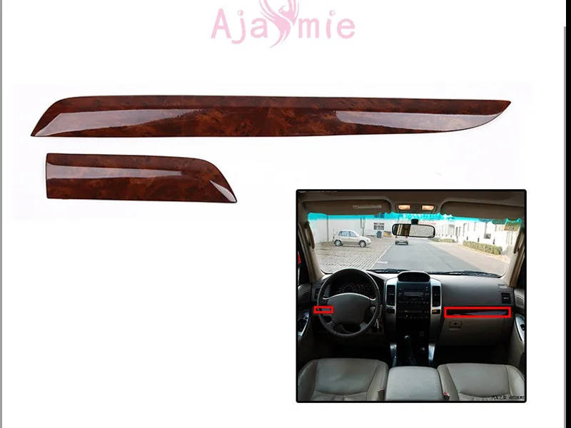 Toyota Land Cruiser 120 Prado FJ120 Interior Wooden Color Trim Panel Cover Overlay 2003-2009 Car Styling Accessories image 3