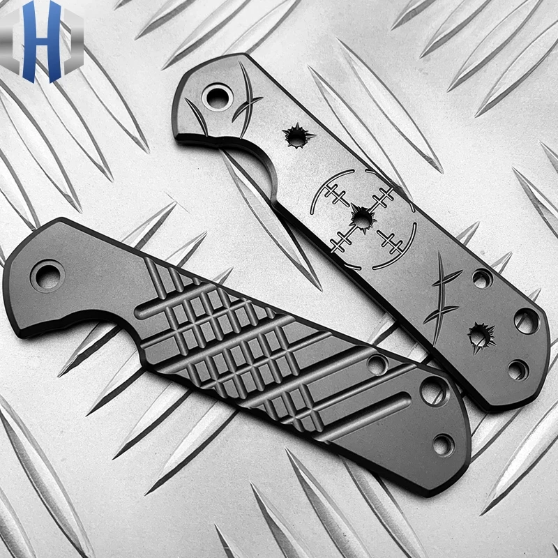 

812 титановый сплав с хвостовиком 812CNC, титановый патч 812 нож