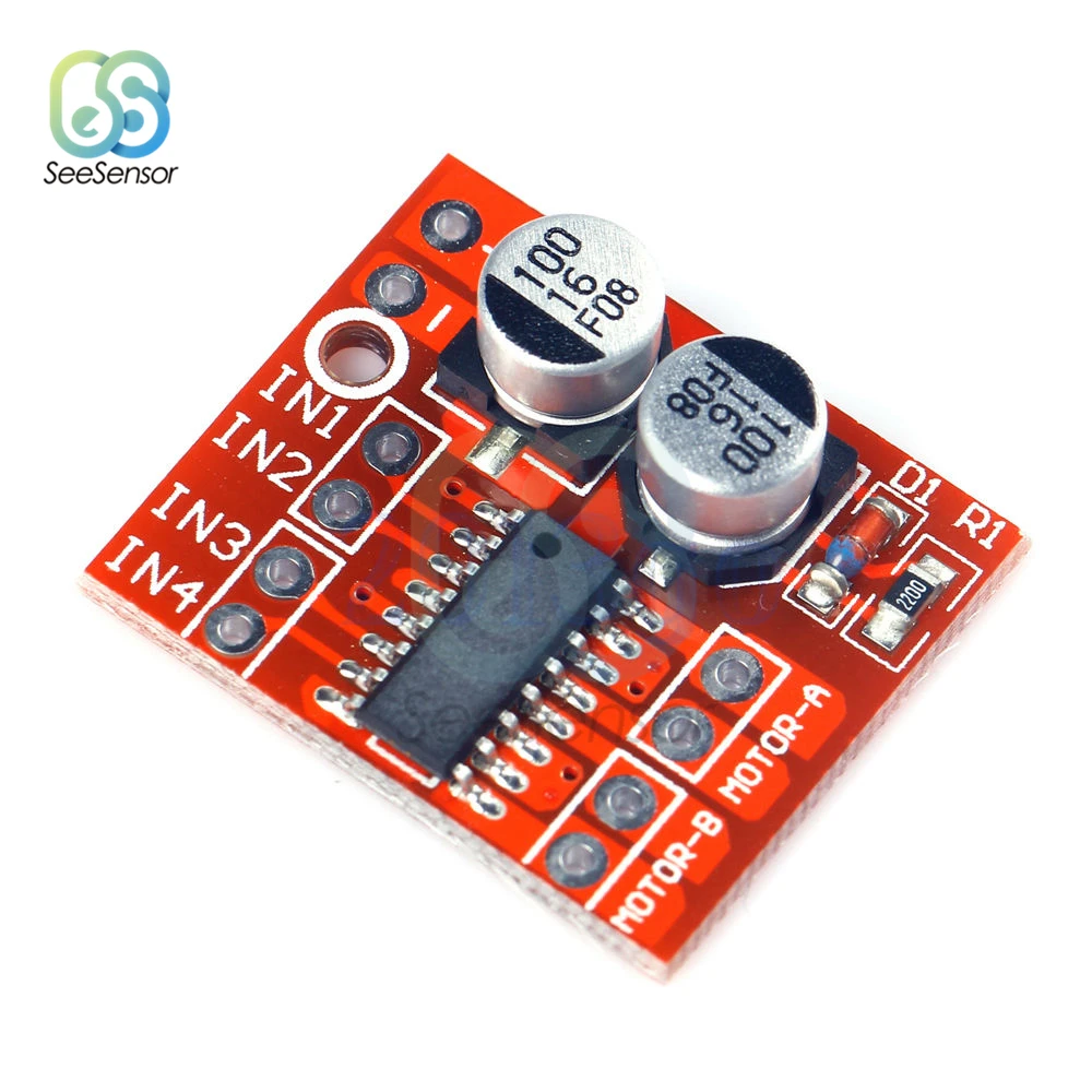 10 шт. 1.5A 2-way MX1508 DC двигатель драйвер модуль pwm скорость двойной h-мост шаговый двигатель L298N
