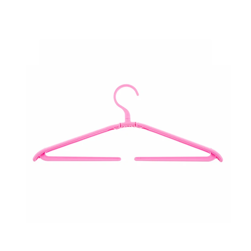 Kacuyelin ABS Foldable Hangers For Clothes Space Saving Hanger Organizer Travel Home Use Closet Scarf Belt | Дом и сад