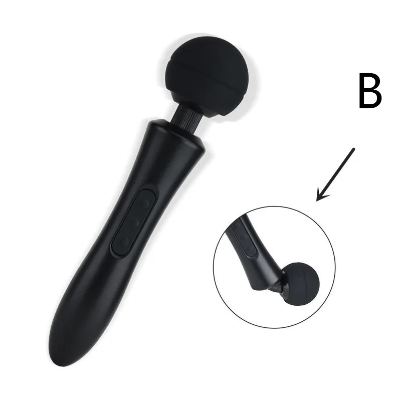Электрические G Spot Вибраторы 8 вибрации скорости USB перезаряжаемые AV палочка