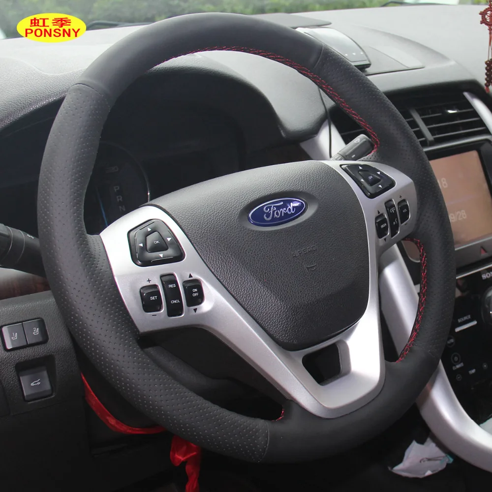 Чехол для Ford Edge Explorer 2011 2013 из натуральной кожи с ручной строчкой|case for|case casecase for car |