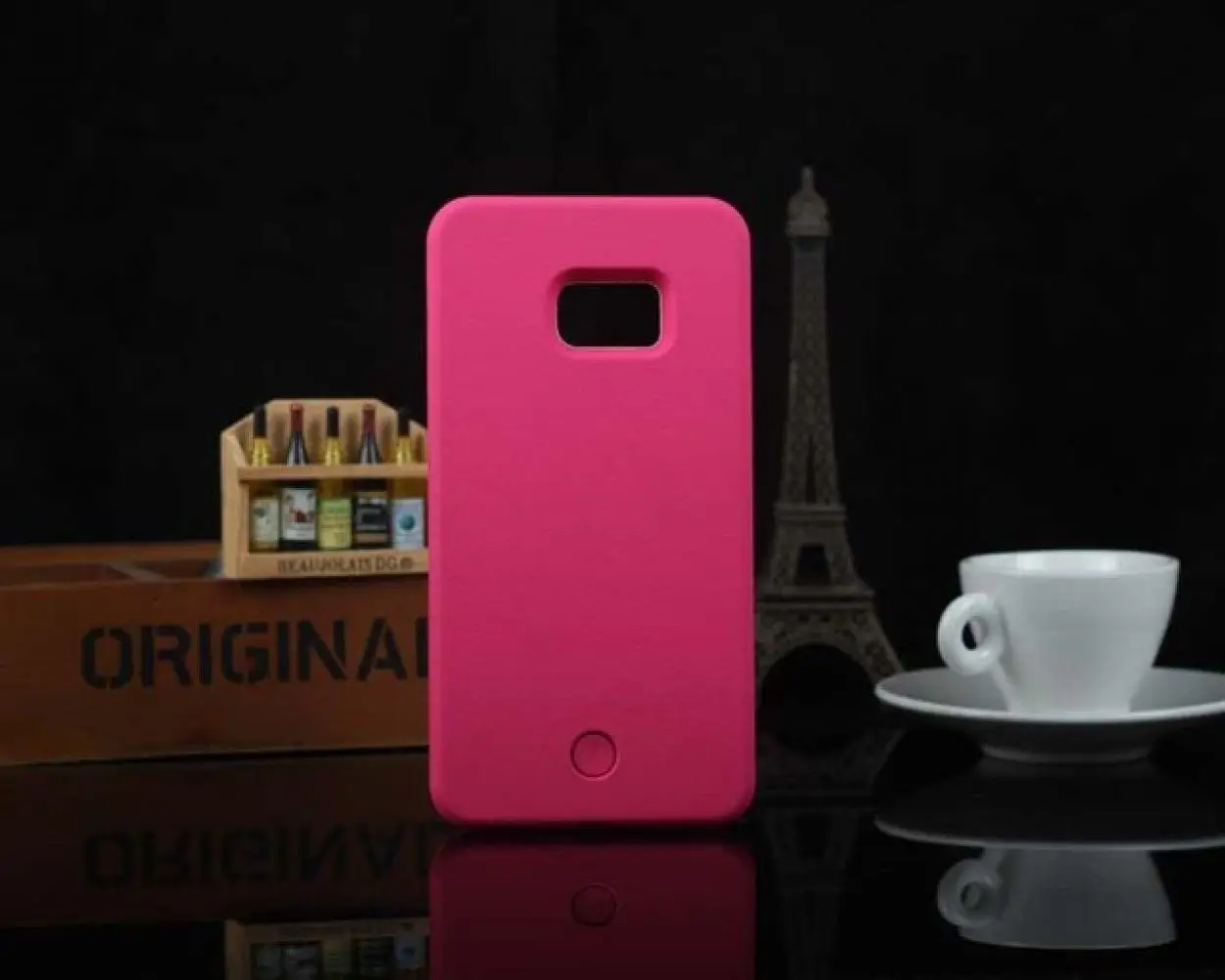Light Glow Phone Case Cover for iPhone 6 6s 7 7plus Selfie For X XS 8 Plus Fill Artifact Cases |