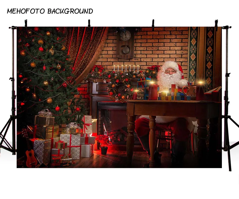 Фоны для детской фотосъемки MEHOFOTO 5x7 футов фотостудии Рождественский фон