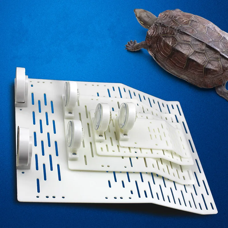 

1PCS Turtle Sunbathing Platform Back Floating Island Climbing Water and Tank Landscape