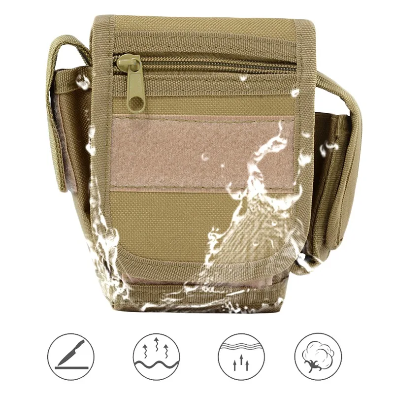 Тактический Подсумок с креплением MOLLE охотничьи сумки ремень поясная сумка портативный поясная сумка Открытый Водонепроницаемая поясная сумка чехлы Чехол для телефона карман