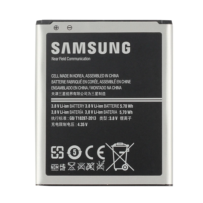 Оригинальный аккумулятор для Samsung Galaxy S3 Mini S3Mini I8190 EB L1M7FLU I8190N NFC 1500 мАч|Аккумуляторы
