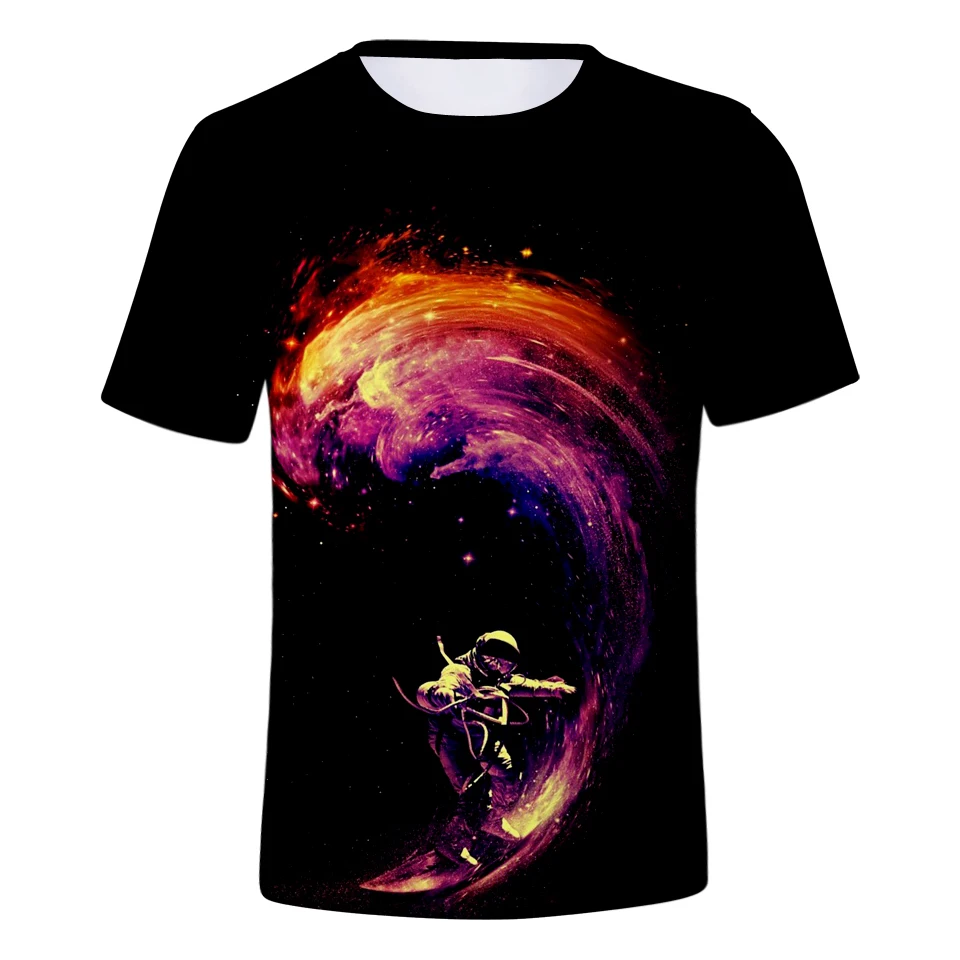 Пространство одеть Для женщин/Для мужчин футболка с коротким рукавом хлопковая