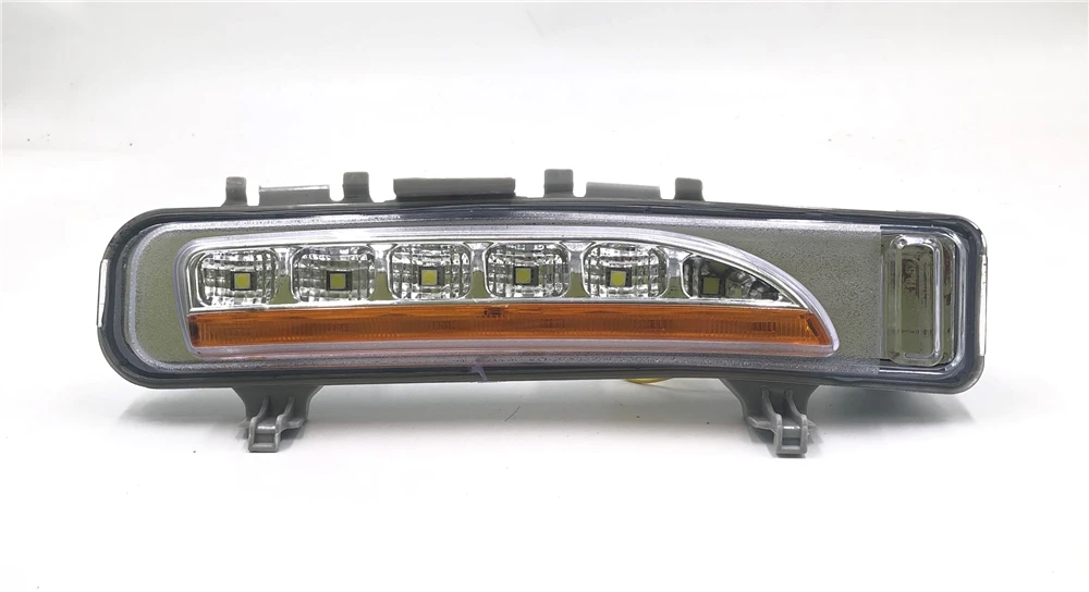 Автомобильная проблесковая дневные ходовые огни для Ford Edge 2009 2010 2011 2012 2013 дневного света автомобильные дневные ходовые огни с сигналом поворота колпак противотуманных фар