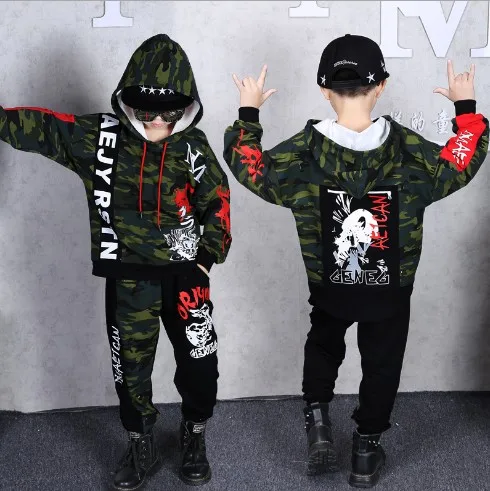 Новое поступление осени 2021 спортивная одежда в стиле хип-хоп для мальчиков