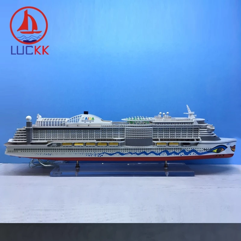 LUCKK 100 см деревянная фигурка AIDA в средиземноморском стиле роскошная светодиодная