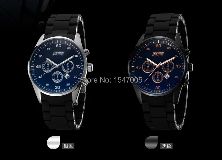 30m waterproof quartz watch fashion Japan movement men wristwatch zinc alloy back light women luxury silicone stainless steel | Наручные