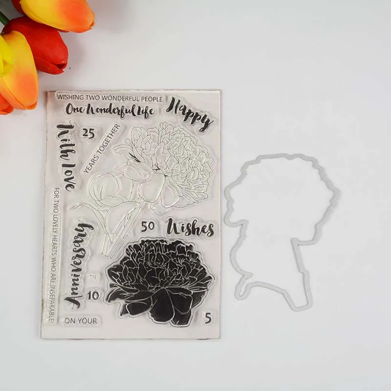 Замечательный жизни прозрачный значок/координации die для DIY