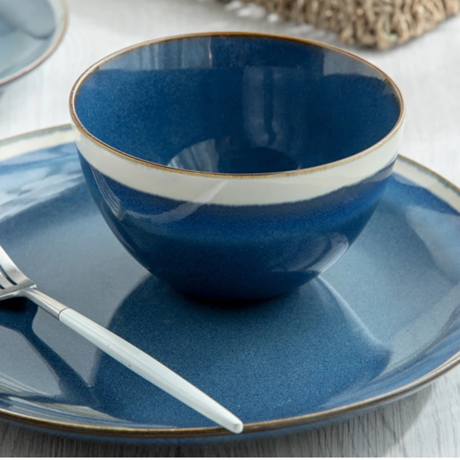 Простая Европейская керамическая кофейная чашка подарочный набор чай красивый