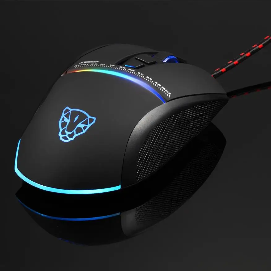 Motospeed V10 4000DPI USB Беспроводная оптическая игровая мышь для ноутбука/настольного ПК