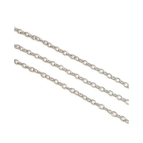 2 Meters Long Silver Plated Fine Chain Jewelry Making Fashion Findings DIY Gift | Украшения и аксессуары