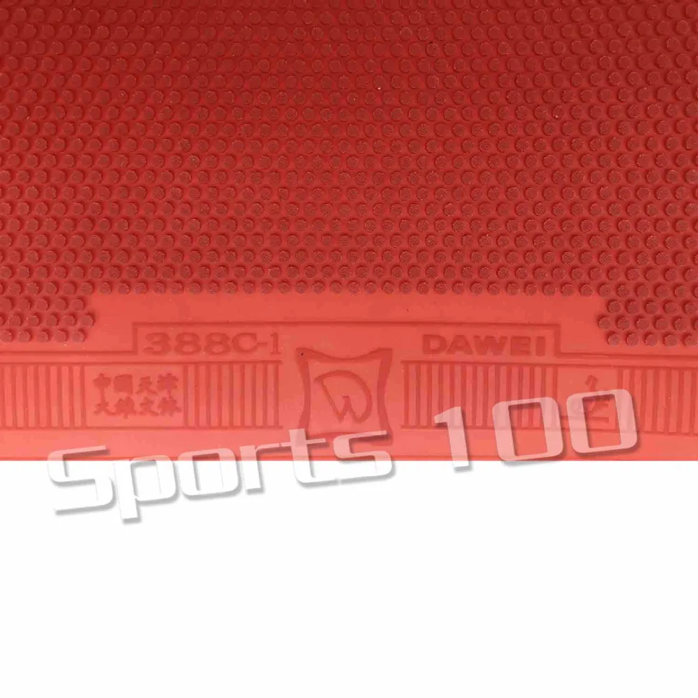 

Dawei 388C-1 388C 1 medium pips-out table tennis pingpong rubber with sponge