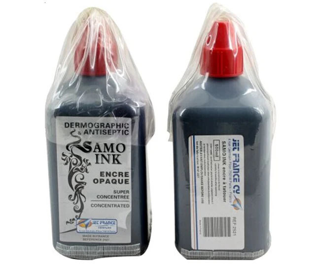 

Tattoo Ink 500ML (Black Color) Permanent Makeup Pigment Black Paint for Body Beauty