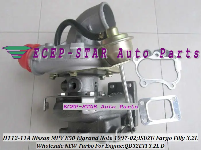 Турбо для NISSAN MPV E50 Elgrand Note 97 02 ISUZU Фарго Филли QD32ETI 3.2L Модель 047 274 14411 1W400 1W401 |turbo turbo