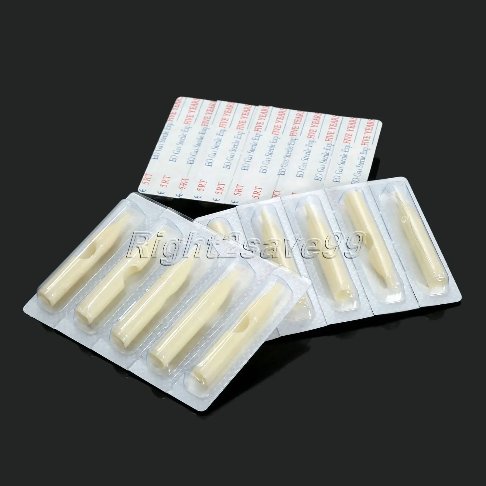 Наконечники для татуировок 5RT 50 шт. одноразовая насадка наконечников круглые 5