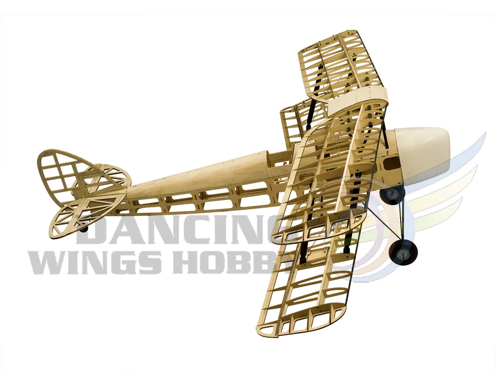 Радиоуправляемый самолет DH82a Tiger Moth Biplane 1 4 M Лазерная резка Balsa деревянная модель