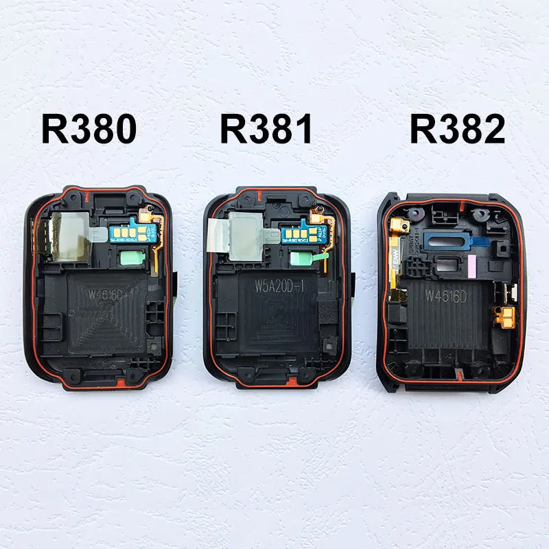 Для samsung gear 2 R380 R381 R382 черный задний корпус задняя крышка Крышка батареи Чехол
