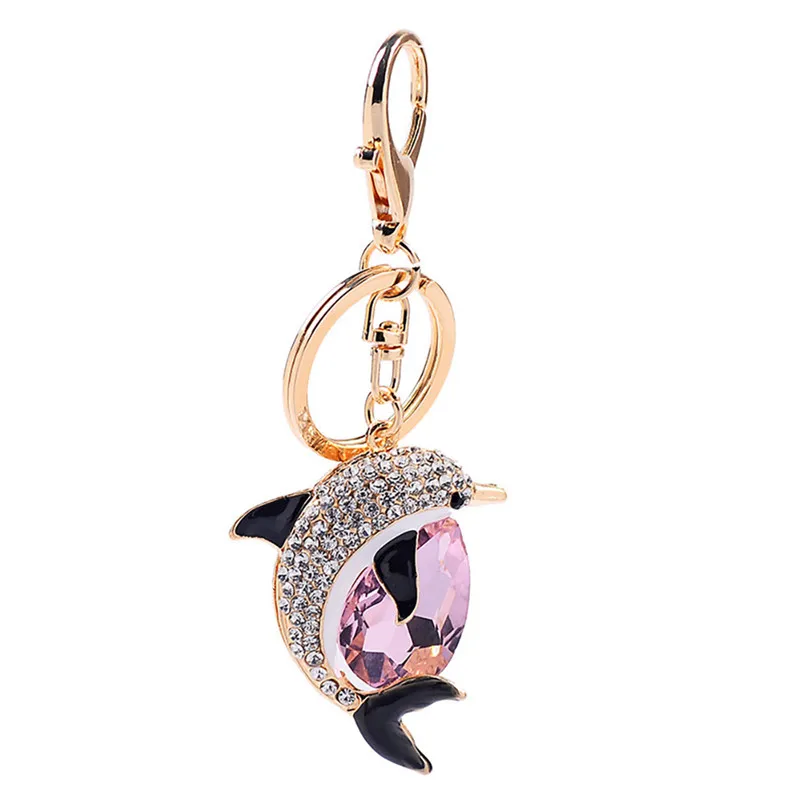 Брелок для ключей с дельфином подвесная цепочка мобильного телефона украшение