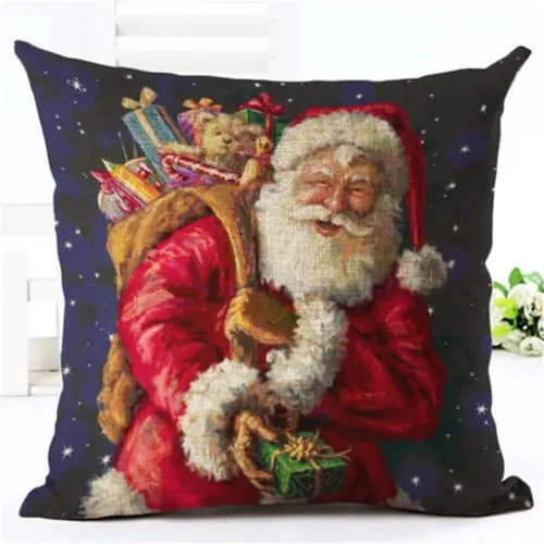 45x45 новая подушка из хлопка и льна|Подушка| |