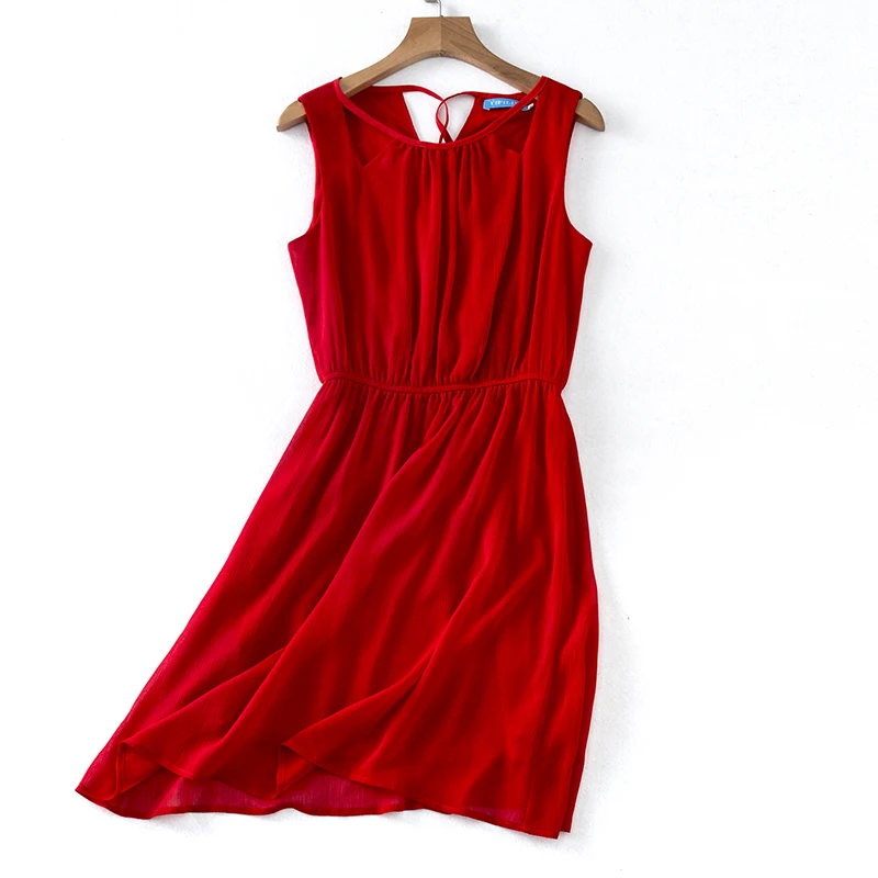 Женское платье шифоновые платья для женщин летние безрукавные макси женские