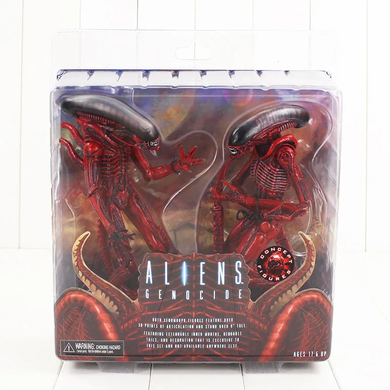 b 2 стиля NECA Alien VS Predator Tru эксклюзивный Alien genoid ПВХ фигурка игрушка - Цвет: b