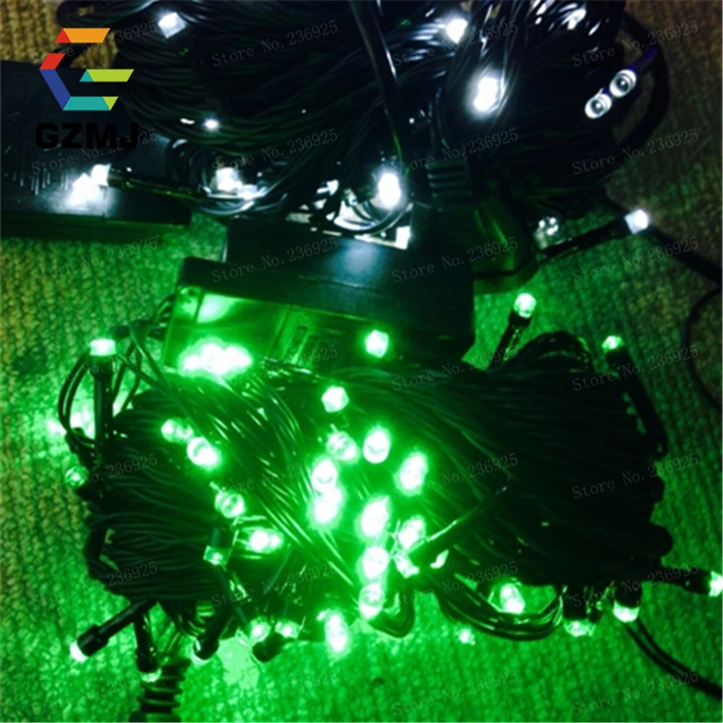 10 м водонепроницаемый Мороз противотуманные светодиодные гирлянды наружные