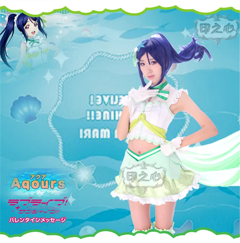 Обувь в стиле аниме Живая Любовь солнце Aqours Kanan Koibininaritai аквариум любовь Косплэй
