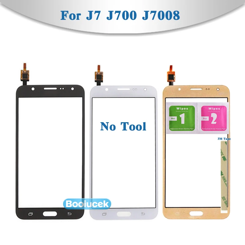 Высококачественный сенсорный экран 5 дюйма для Samsung Galaxy DUOS J7 J700 дигитайзер Датчик