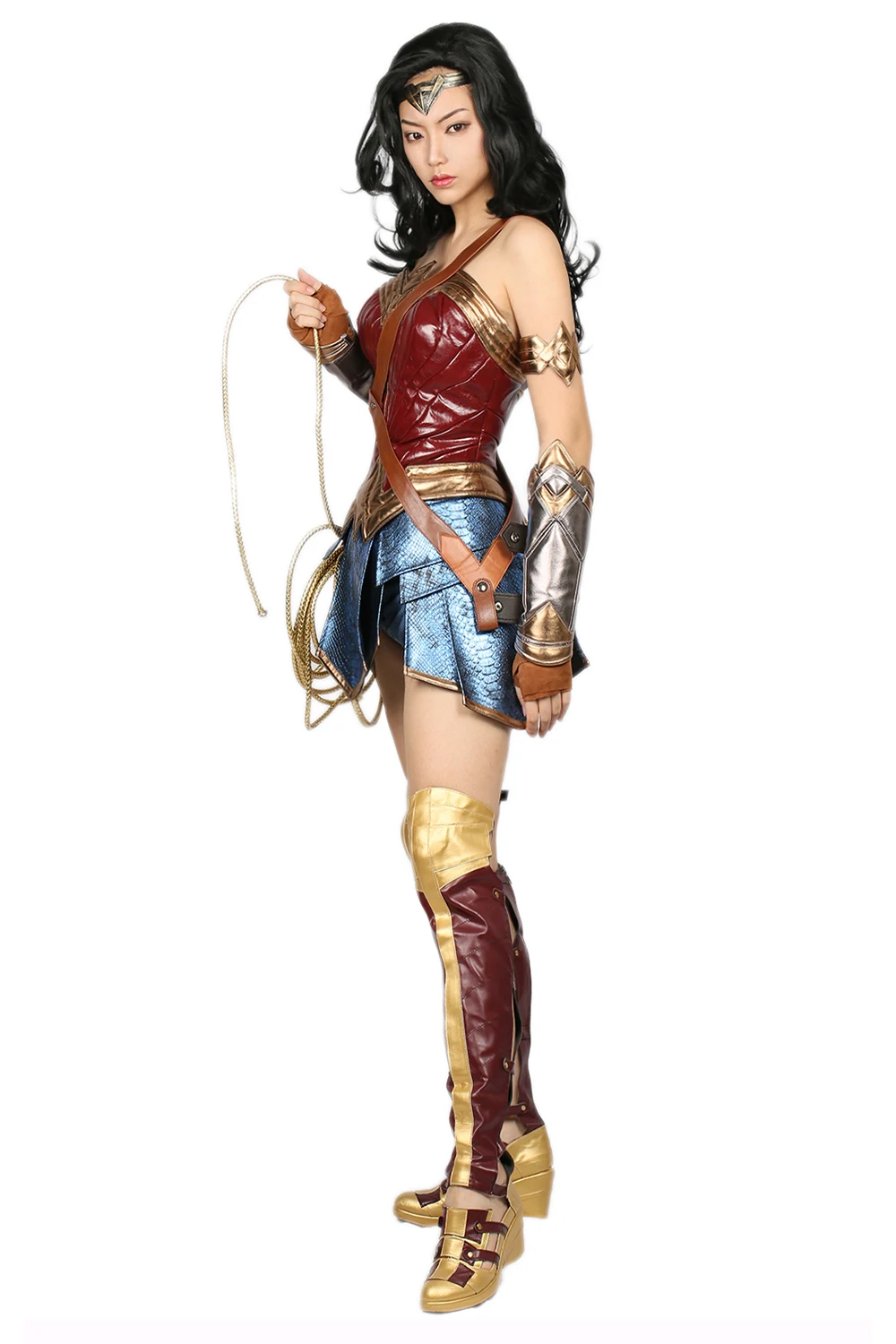 Coslive дизайн Хэллоуин фильм Косплэй Маскарадный костюм Чудо-женщины Lady Superhero полная экипировка для Canival вечерние Show