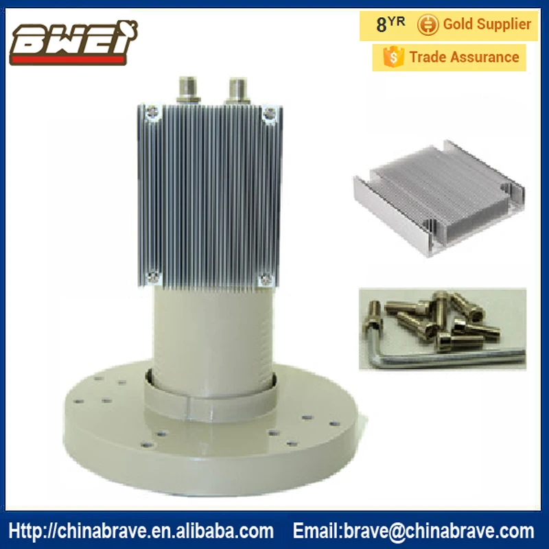 Цифровой Ready LNB C band 2 Выход Twin LNBF с охлаждающим плавником 5150 МГц прием спутниковых