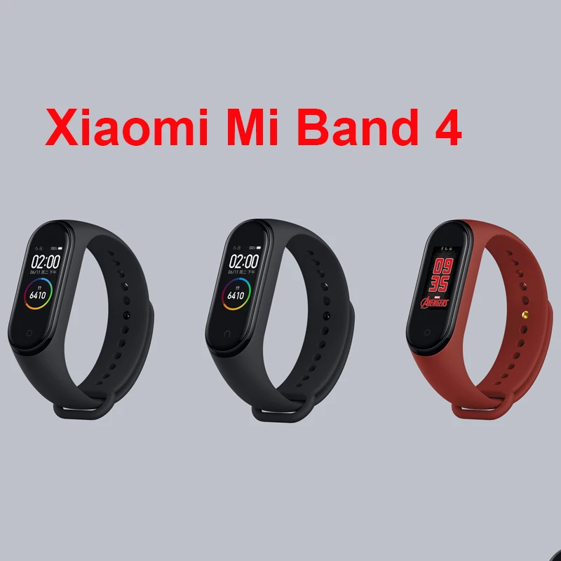 Оригинальный умный Браслет mi band 4 2019 Xiaomi браслет музыкальный пульсометр фитнес 135