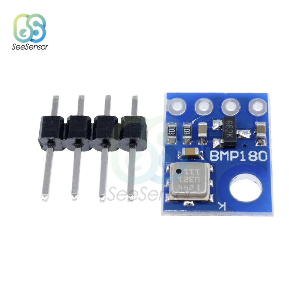 5Pcs GY-68 BMP180 GY68 Digital Barometric Pressure Sensor Board Module Compatible with BMP085 For Arduino | Инструменты