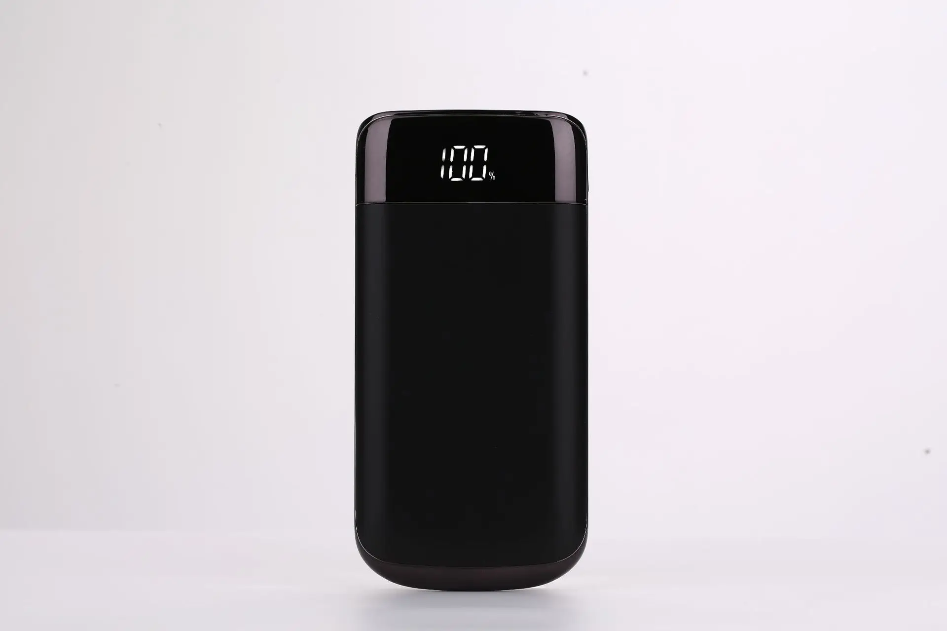 Black 30000 мАч Внешний аккумулятор PoverBank 2 USB светодиодный Банк питания портативный мобильный телефон зарядка для Xiaomi Mi huawei P9 iPhone X - Цвет: Black