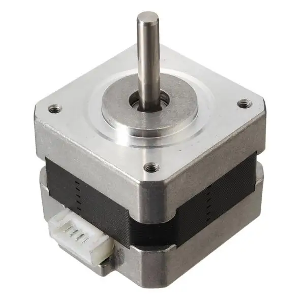 Nema 17 шаговый двигатель биполярный 4 провода 34 мм 12V 1 5 A 26Ncm (36 8 oz. in) 3D принтер мотор