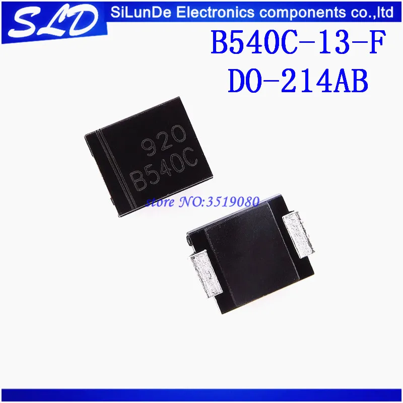 

Free Shipping 50pcs/lot B540C-13-F B540C B540 SMC Schottky Diodes Rectifiers 40V 5A new and original in stock